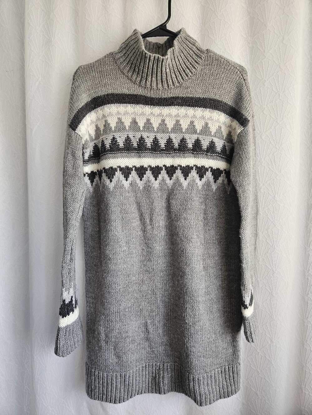 American Eagle Outfitters Gray Turtleneck Sweater Medium